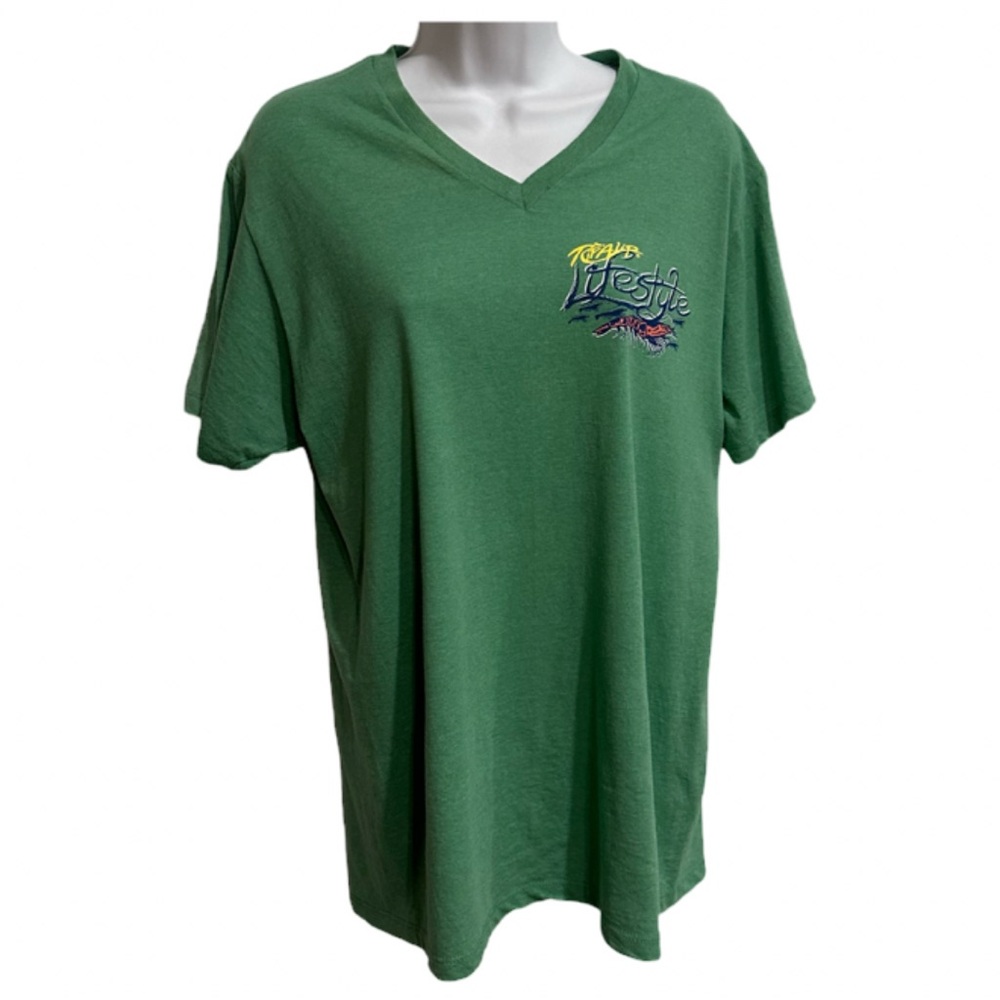 RIP A LIP  TShirt, Cotton, Short sleeve V-Neck, Size L
